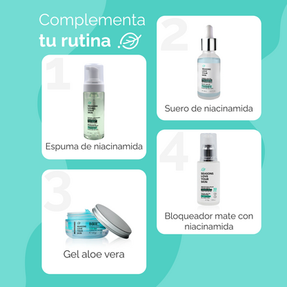 Espuma Limpiadora Facial Niacinamida + Té Verde 150ml