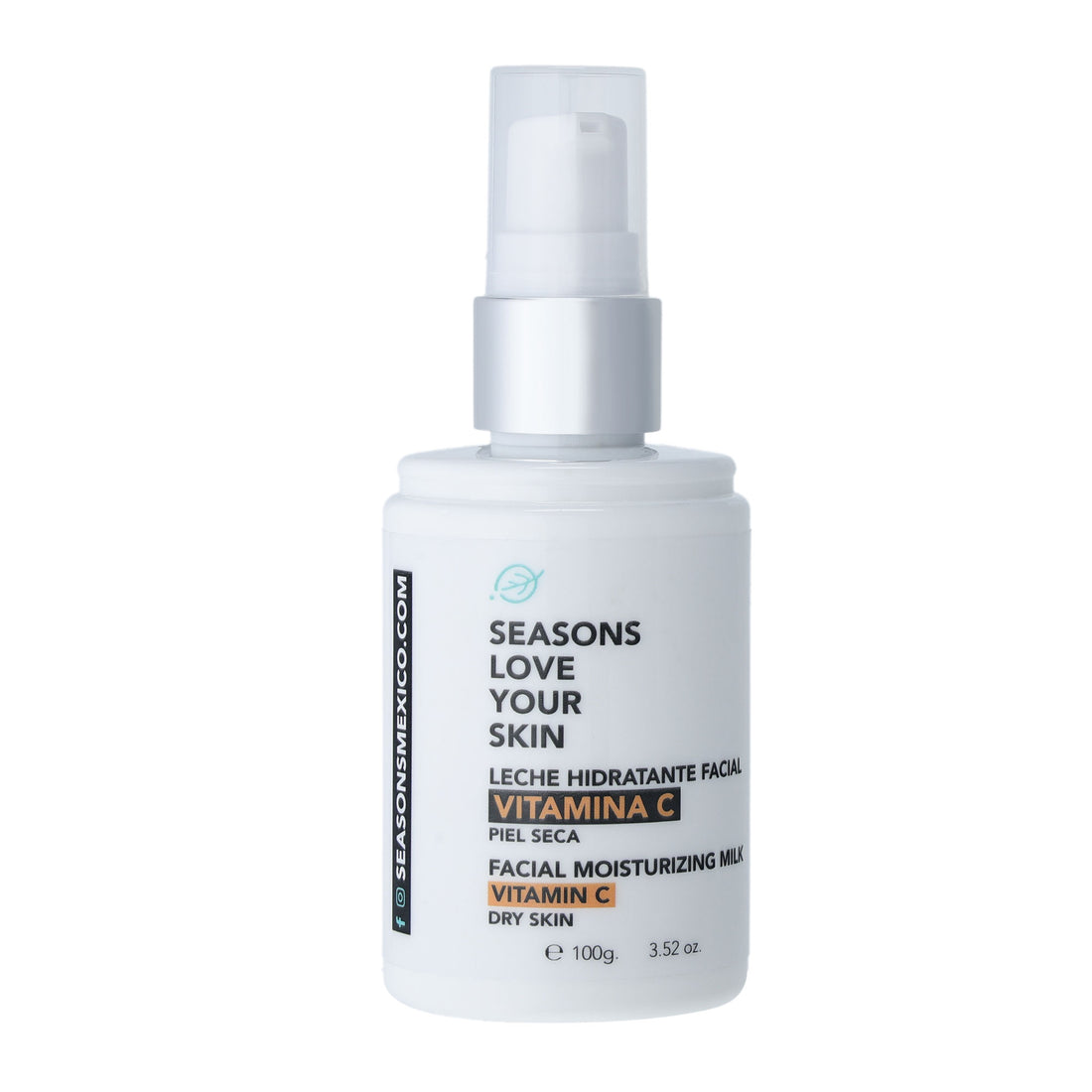 Leche Hidratante Facial Vitamina C - Seasons Love Your Skin - SEO Optimizer